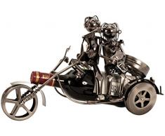 Flaschenhalter Motorrad Weinhalter Metall Flaschenständer