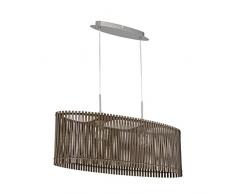 EGLO SENDERO Hängeleuchte Länge 77,5 cm, Stahl, 60 W, nickel-matt