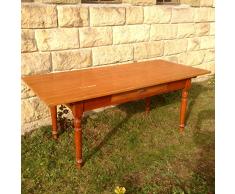 Arabesce Antique Shop Antiker Tafeltisch Eiche massiv, Esszimmertisch Gründerzeit um 1870 seltener Wirtshaustisch in ausgefallener Größe und gefälliger Formgebung! Esszimmer Restaurant Büro