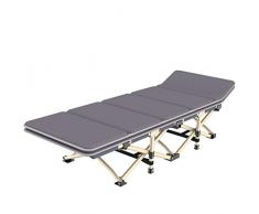 LUNAH Klappsessel Hochleistungs-Lehnstühle, Keine Montage, Indoor Outdoor Camping Tragbarer Hocker Sitz Mit Polster, 200 kg (Farbe: Grau)