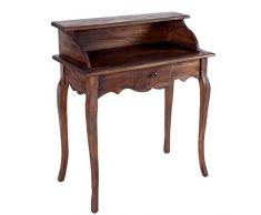 Invicta Interior Sekretär Hemingway Mahagoni Shabby Chic Coffee Schreibtisch Tisch Schminktisch