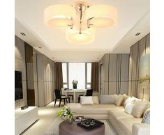 Savada Leuchten Deckenleuchte, Deckenbeleuchtung Deckenlampe Esszimmerleuchte Wohnzimmer-Lampe Schlafzimmer Geeignet für LED Leuchtmittel