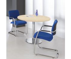 OPTIMA runder Besprechungstisch Esstisch Küchentisch Tisch Ahorn Rund Ø 100 cm