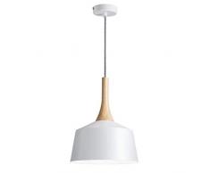 Kronleuchter abgehängte Decke Decke nordische Persönlichkeit Einfaches modernes Restaurant Moderner Einzelkopfdeckel Weiße Tischbar Wohnaccessoires