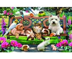 Fwsaot Jigsaw Puzzle 1000 Puzzleteile Für Parkbänke