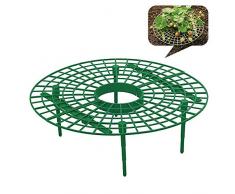 Nobrand Leichtes, abnehmbares Pflanzenregal aus Kunststoff, 5 Stück