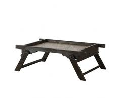 Cylficl Japanischen Klapp Couchtisch, Rattan Kleinen Tisch Couchtisch Bay Fenster Tisch Plattform Zen Teetisch Klapptisch 62 * 38,5 * 22,5 cm