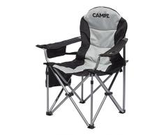 CAMPZ Deluxe Faltstuhl schwarz 2020 Campingstuhl