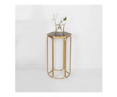 XYHX Neue Balkon mosaik Seite couchtisch Pflanze Blume terrasse schwarz Hochzeit esszimmer Blume Stehen Pflanze Stehen for Wohnzimmer Balkon Schlafzimmer (Size : S)