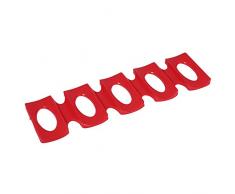 Kühlschrank Dosenhalter Bier Matte Rot Silikon Kühlschrank Dosen Bier Weinflaschenregal Halter Matte Stapeln Ordentliches Werkzeug Küchenhelfer