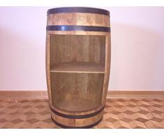 Fass Weinregal 81cm, Design Hausbar - Weinschrank - Schrank Fass