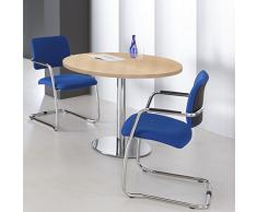 OPTIMA runder Besprechungstisch Esstisch Küchentisch Tisch Eiche Rund Ø 100 cm