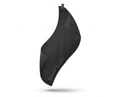STRYVE TOWELL+Light (All Black) Sporthandtuch aus Microfaser, Fitnesshandtuch mit Tasche und Rutschschutz