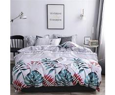 ISusser Bettbezug-Sets aus 100 % Baumwolle, Bettbezug, Faser-Bettdecke, mehrfarbig, baumwolle, mehrfarbig, King Size