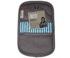 Jamie Oliver Topflappen mit Silikon warm Grau