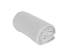 Edaygo Tagesdecke Kuscheldecke Wohndecke Sofadecke Couchdecke TV-Decke Fleecedecke, 180 g/m², 130 x 170 cm, grau