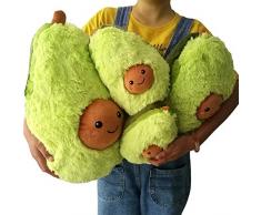 AMhomely® 2019 Weiches PlüschKissen niedlich Avocado Kissen Dekorative Kissen für Kinder Fotografie-Requisiten-Hintergrund, Sofa-Rückenkissen, Rundkissen, Hausdekoration (45cm)