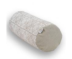 beties Arabesque Nackenrollen Bezug ca. 15x40 cm; französischer Kachel-Print mit orientalischen Ornamenten; in großer Sortiments- und Größenauswahl (Farbe: Sepia)