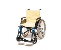 Ability Superstore - Rollstuhlauflage aus reiner Wolle, 46 x 46cm