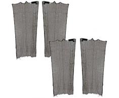 Spassprofi 4 x Halloween Netz grusliger Vorhang Türvorhang Dekoration