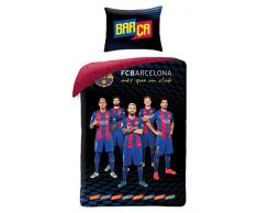 Bettwasche 140x200 Bettgarnitur FC Barcelona FCB8014 Bettbezug