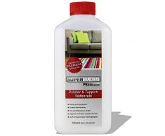 Spezial Flüssig Hochkonzentrat Polster & Teppich Tiefenrein für alle Arten von Polstern, Teppichböden, Läufern, Autositzen, Autositzbezügen, Sofa oder der Couch. Fleckenentferner auch für Nassreiniger