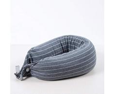 JSFQ Buchweizenkissen U-förmige Reise-Nackenstütze Für Das Zervikale Kopfkissen