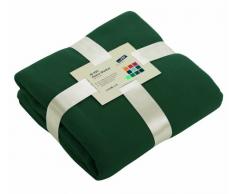 James & Nicholson Fleecedecke, darkgreen, 130x170 cm, JN950 dgr