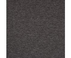 casa pura Teppich London | viele Größen | pflegeleichter flacher Schlingenflor | Flurteppich, Wohnzimmerteppich, Küchenteppich, Schlafzimmerteppich (Dunkelbraun - 140x200 cm)