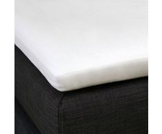 G BETTWARENSHOP Molton Schonbezug für Matratzen-Topper 180x200 cm, für 4-10 cm Höhe