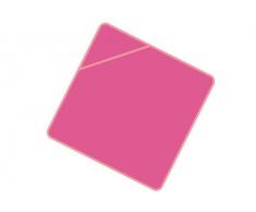 Kapuzenbadetuch 100x100cm pink mit Namen und Motiv selbst gestalten Kinderhandtuch Handtuch Badetuch Kinder