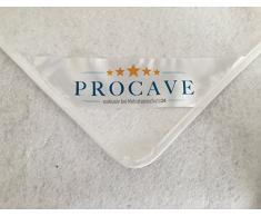 PROCAVE | Hochwertiger Filzschoner für Lattenrost | Schützende Matratzenunterlage 90x200 cm | atmungsaktiver Matratzenschoner aus Nadelfilz | Made in Germany