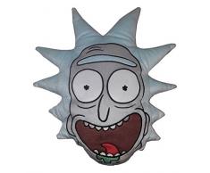 Rick & Morty Stickerei-Kissen aus Plüsch, Polyester, Mehrfarbig, 36 x 8 x 40 cm
