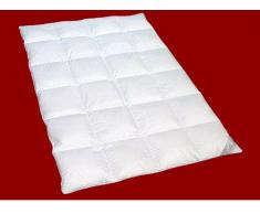 Bettdecke 155x220 Daunenbettdecke 100% weiße Daunen Übergröße