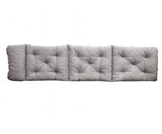 Ambientehome Deckchair Auflage für Liege, grau, ca 195 x 49 x 8 cm, Polsterauflage, Kissen