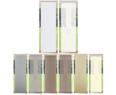 Rapid Teck Schiebevorhang Schiebegardine Coffee Blickdicht 60cm x 245cm Flächenvorhang Gardine