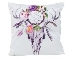 Nunubee Kissenbezug Simulation Seide Geometrie-Serie Skandinavische Wohnzimmer deko Kissen Autodekoration Sofa Cover,Simulation Seide 7 45x45cm