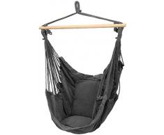 Nobrand Hängematte für den Garten, ultraleicht, tragbar, atmungsaktiv, ideal für Outdoor-Terrassen, Picknick, Camping, tragbare Hängematten Mit Stickkissen.