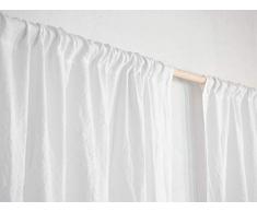 Leinenvorhang/WEISS / luftig und natürlich/Leinenvorhänge