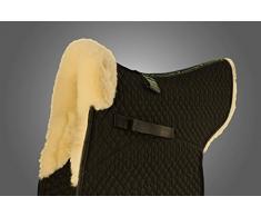 time4horses Merino Lammfell Sattelpad Satteldecke Schabracke Sattel Pad Decke Kissen