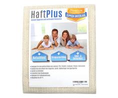 HaftPlus Teppichunterlage Antirutschmatte / Haftet ohne zu kleben / Rutschfest zuschneidbar / Größe: 200 x 100 cm