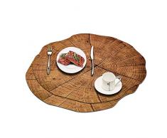 Untersetzer 2 Stück Geschirr Kissen Holz Platzierung Tischmatte Esstisch Pad Lotus Form Teetasse Schüssel Dekoration Untersetzer Weihnachtskissen