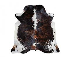 Sunshine Cowhides Teppich aus Kuhfell, Farbe: Tricolor Größe 240 x 200 cm Premium - Qualität von Pieles del Sol aus Spanien