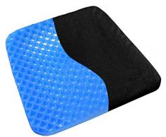 TBSDQLTEV Gel Sitzkissen, Ei Sitzkissen Stuhlkissen mit Rutschfester Abdeckung für Zuhause, Büro, Auto, Rollstuhl, Atmungsaktive Sitzkissen Design helfen Schmerzen zu lindern