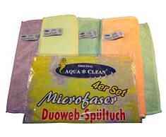 AQUA CLEAN Duoweb Spültuch 4er Set