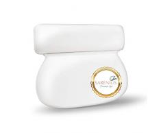 Premium Badewannenkissen mit starken Saugnäpfen. Nackenkissen für Badewanne mit optimalem Liegekomfort. Wasserabweisend, leicht zu reinigen, schnelltrocknend.