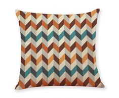 ABsoar Kissenbezuge Kissenhülle Dekokissen Throw Pillow Covers Bettwäsche Für Autos Sofakissen Startseite Dekorative Weihnachten Leinen Platz werfen Flachs Kissenbezug Kissen Mehrfarbig, 45x45cm