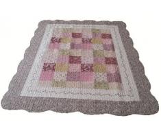 Beauty.Scouts Patchworkdecke Tagesdecke Plaid Garden of eden 155x180 cm Größe 155x180
