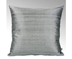 Lambert Seine Kissenbezug Seide Stahlgrau 40X40 cm