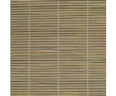 Good Life Bambusrollo Seitenzug Fenster Rollos Raffrollo Holzrollo Natur Sichtschutz Länge 160 cm Breite 60-160 cm (140 x 160 cm)